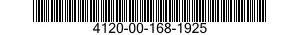4120-00-168-1925  4120001681925 001681925