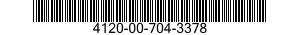 4120-00-704-3378  4120007043378 007043378