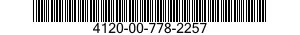 4120-00-778-2257  4120007782257 007782257