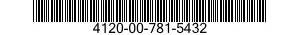 4120-00-781-5432  4120007815432 007815432