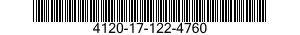 4120-17-122-4760 GELUIDDEMPER 4120171224760 171224760