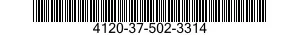 4120-37-502-3314  4120375023314 375023314