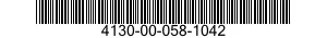 4130-00-058-1042  4130000581042 000581042