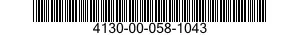 4130-00-058-1043  4130000581043 000581043