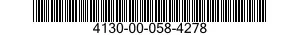 4130-00-058-4278 FILTER ELEMENT,AIR CONDITIONING 4130000584278 000584278