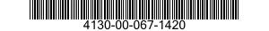 4130-00-067-1420  4130000671420 000671420