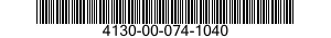 4130-00-074-1040  4130000741040 000741040