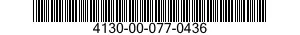 4130-00-077-0436  4130000770436 000770436