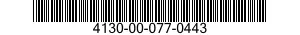 4130-00-077-0443  4130000770443 000770443