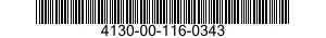 4130-00-116-0343  4130001160343 001160343