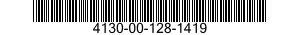 4130-00-128-1419  4130001281419 001281419