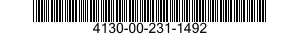 4130-00-231-1492  4130002311492 002311492