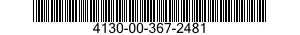 4130-00-367-2481  4130003672481 003672481