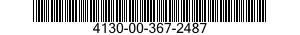 4130-00-367-2487  4130003672487 003672487