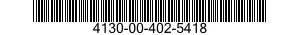 4130-00-402-5418  4130004025418 004025418