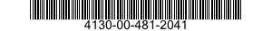4130-00-481-2041  4130004812041 004812041