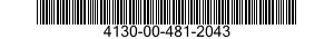 4130-00-481-2043  4130004812043 004812043