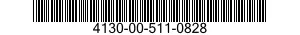 4130-00-511-0828  4130005110828 005110828