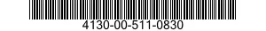 4130-00-511-0830  4130005110830 005110830
