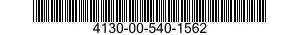 4130-00-540-1562 FILTER ELEMENT,AIR CONDITIONING 4130005401562 005401562