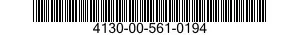 4130-00-561-0194  4130005610194 005610194