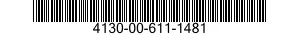4130-00-611-1481  4130006111481 006111481