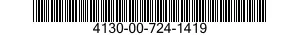 4130-00-724-1419  4130007241419 007241419