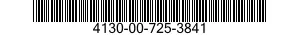 4130-00-725-3841  4130007253841 007253841