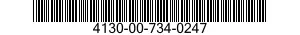 4130-00-734-0247  4130007340247 007340247