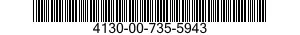 4130-00-735-5943  4130007355943 007355943