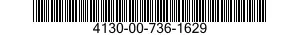 4130-00-736-1629  4130007361629 007361629