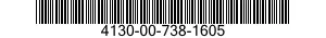 4130-00-738-1605  4130007381605 007381605