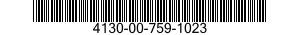 4130-00-759-1023 FILTER ELEMENT,AIR CONDITIONING 4130007591023 007591023