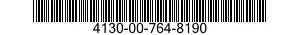 4130-00-764-8190 FILTER ELEMENT,AIR CONDITIONING 4130007648190 007648190