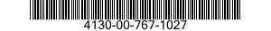 4130-00-767-1027  4130007671027 007671027