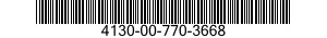 4130-00-770-3668  4130007703668 007703668
