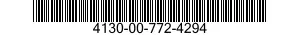 4130-00-772-4294  4130007724294 007724294