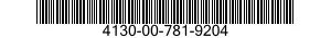 4130-00-781-9204  4130007819204 007819204