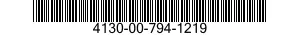 4130-00-794-1219  4130007941219 007941219