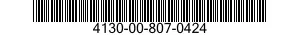 4130-00-807-0424  4130008070424 008070424
