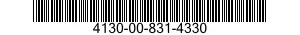 4130-00-831-4330  4130008314330 008314330