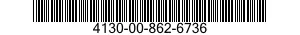 4130-00-862-6736 BEARING PLATE ASSEMBLY 4130008626736 008626736