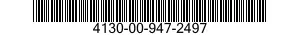 4130-00-947-2497 FILTER ELEMENT,AIR CONDITIONING 4130009472497 009472497