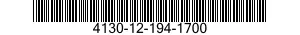 4130-12-194-1700 BEFESTIGUNGSTEIL 4130121941700 121941700