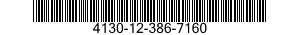 4130-12-386-7160 PARTS KIT,SPRING LOADED AIR PRESSURE CONTROL UNIT 4130123867160 123867160