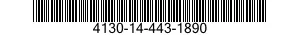 4130-14-443-1890 COMPRESSOR UNIT,REFRIGERATION 4130144431890 144431890