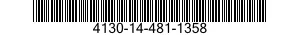 4130-14-481-1358 COOLER UNIT,AIR 4130144811358 144811358