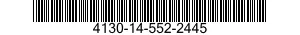 4130-14-552-2445 COMPRESSOR UNIT,REFRIGERATION 4130145522445 145522445