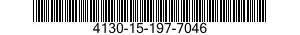 4130-15-197-7046 COMPRESSOR,REFRIGERATION 4130151977046 151977046