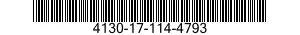 4130-17-114-4793 COOLING COIL,CONTINUOUS TUBE,GRAVITY 4130171144793 171144793